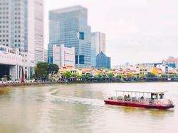 Boat Quay Singapore River facing Restaurant Pub Shophouse  (D1), Retail #636349761